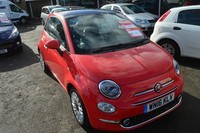 2016 Fiat 500 1.2 Lounge Hatchback 3dr Petrol Manual Euro 6 (s/s) (69 bhp)