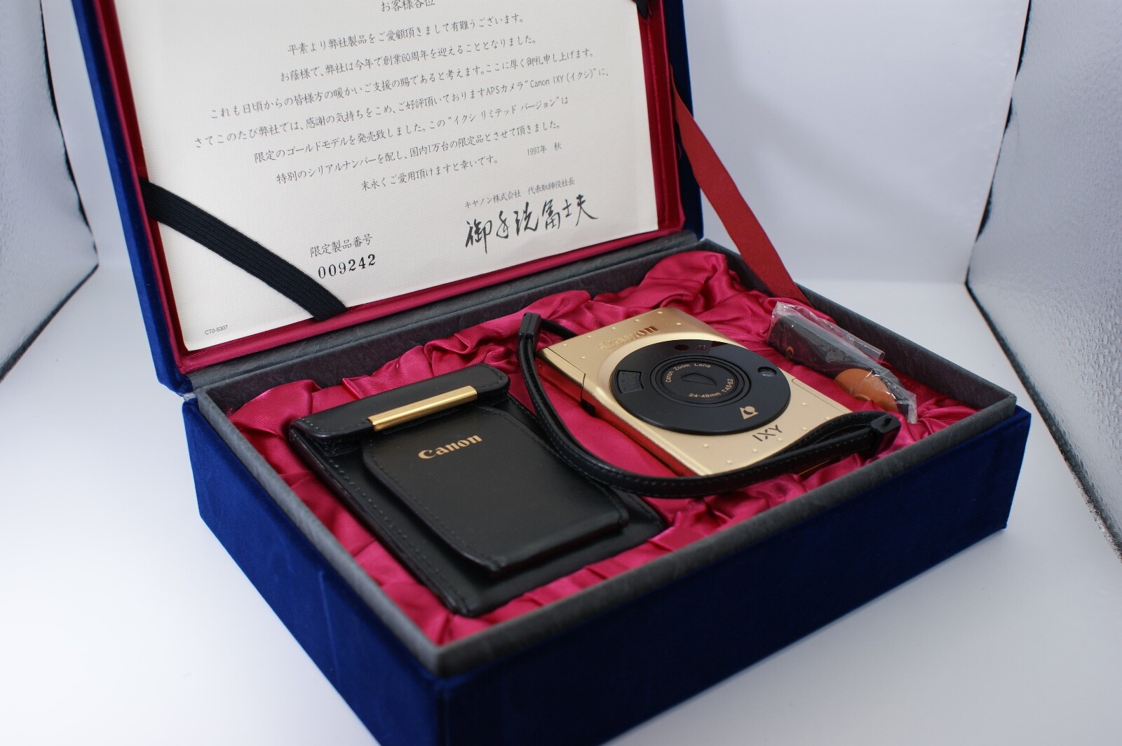 Canon IXY GOLD Canon 60周年記念モデル カメラの八百富｜CANON IXY LIMITED VERSION イクシー 60周年