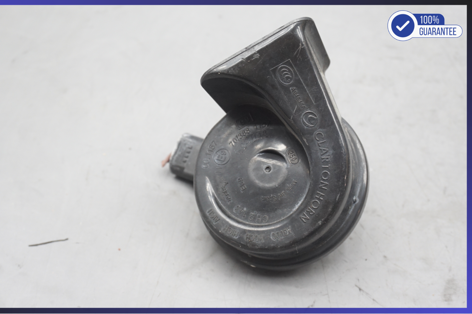 BMW 5 528i F10 11-16 FRONT LEFT DRIVER SIDE LOW PITCH NOTE TONE HORN SIGNAL OEM