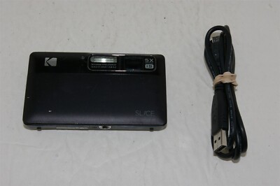 Kodak Slice R502 14.0MP Digital Camera Black TESTED!