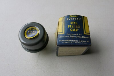 Vintage Stant SO-62 Oil Filler Cap for Ford Pass & Truck Lincoln Mercury '32-'48