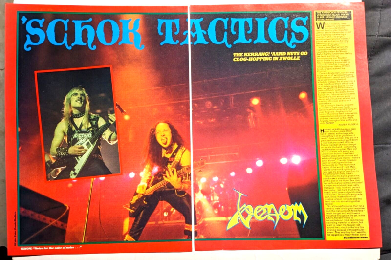 VENOM / CRONOS & MANTAS LIVE / 1980