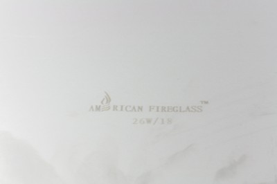 American Fireglass Round Stainless Steel Flat Fire Pit Burner Pan 30 Inches
