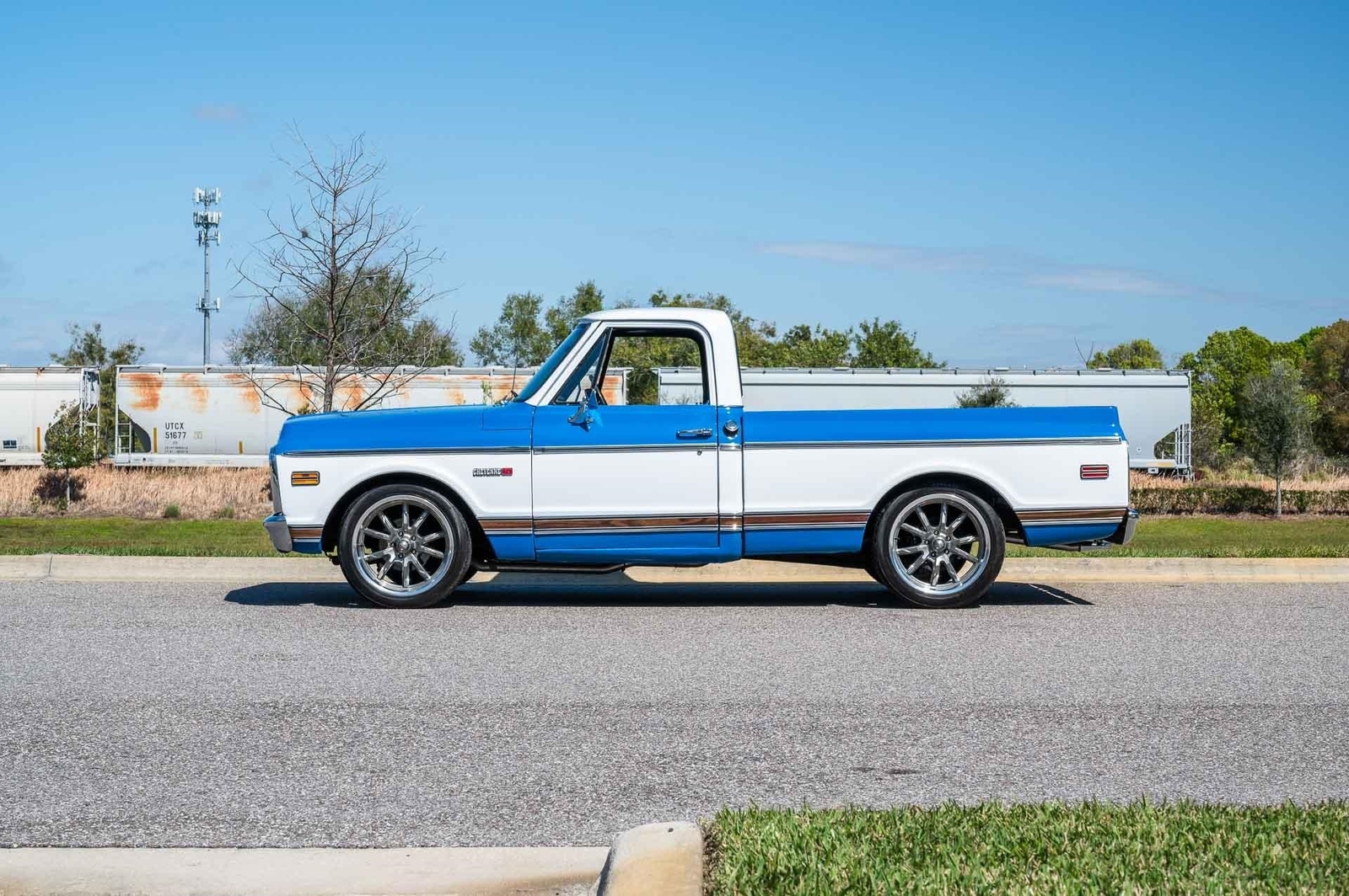 Owner 1972 Chevrolet C10 Short Bed Pickup Blue