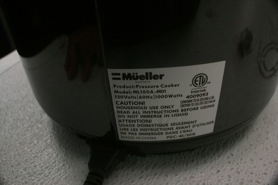 Pressure Cooker Instant Crock 10 n 1 Pot Pro Series 19 Program 6Q Tempered Glass