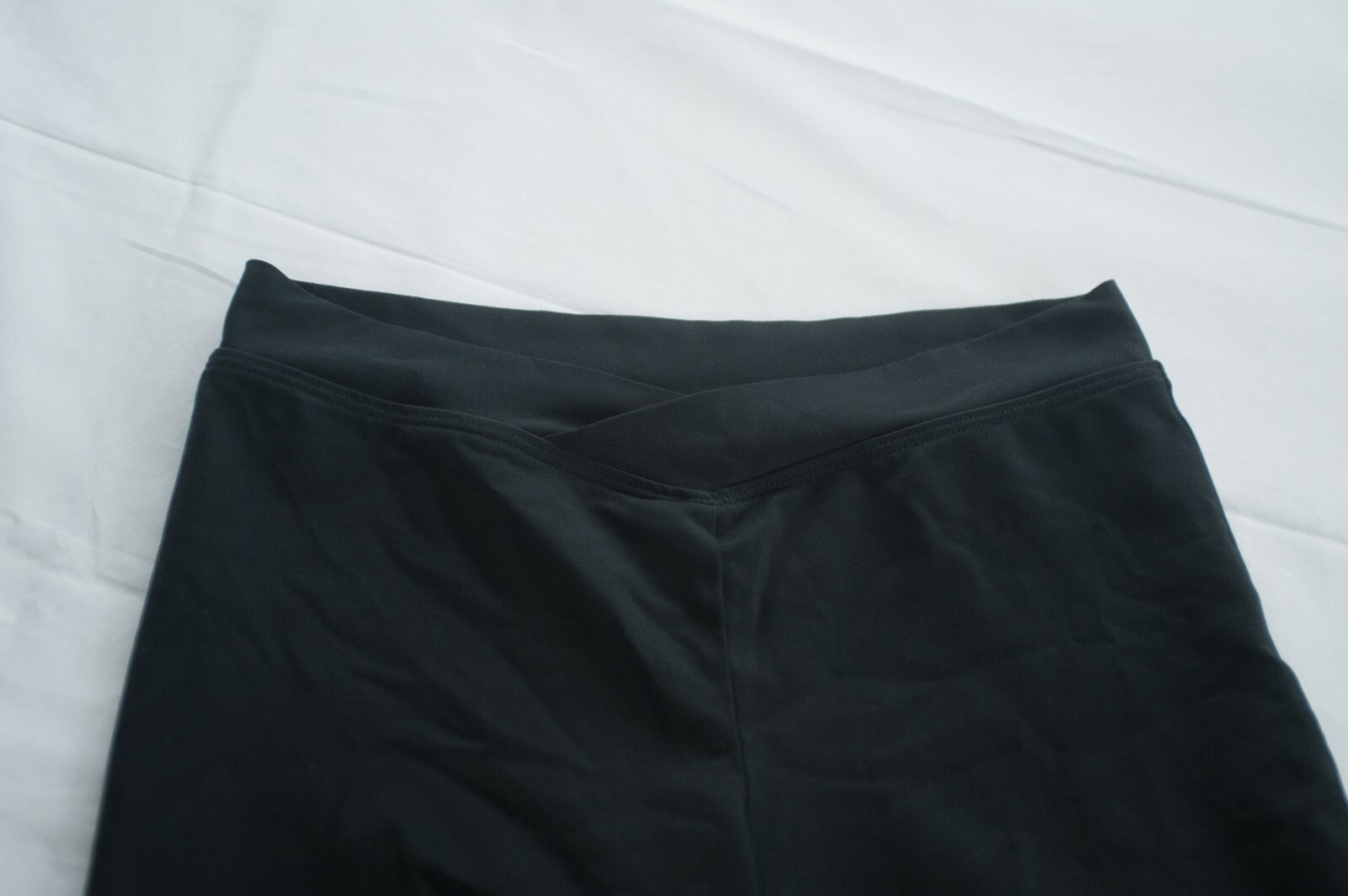 Bloch Dance Jazz V Front Boot Cut Black Pants Girls Size 12/14