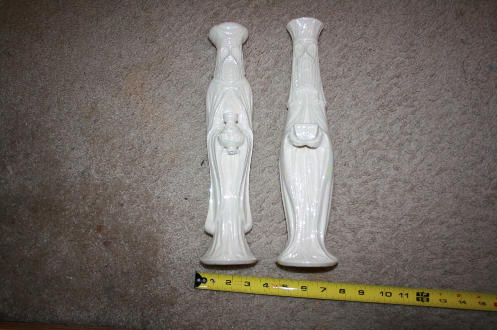 RARE VINTAGE LARGE WISE MEN IRRIDESCENT COLORS