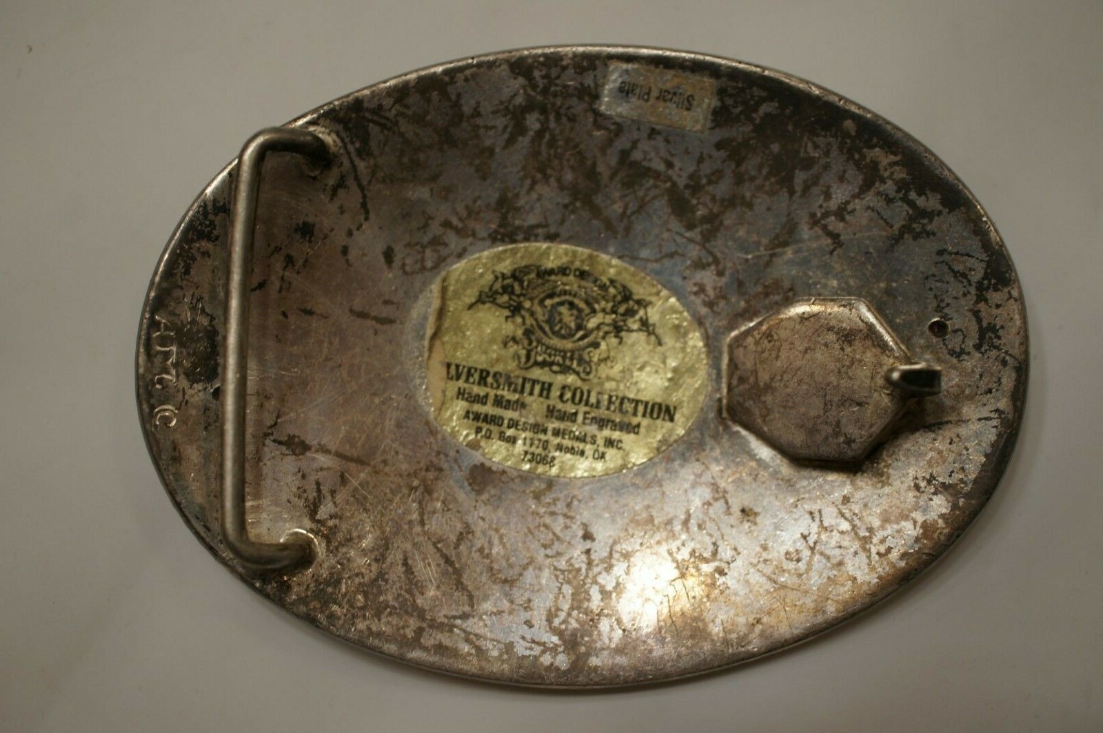 Barrel Racing Rodeo Trophy Buckle Silversmiths Collection