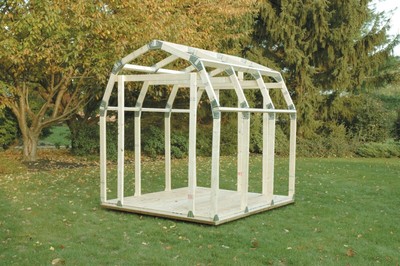 FAST FRAMER KIT 8' X 7' UP TO 10' X 22' BARN, TOOL SHED, GAMBREL ROOF FRAMING