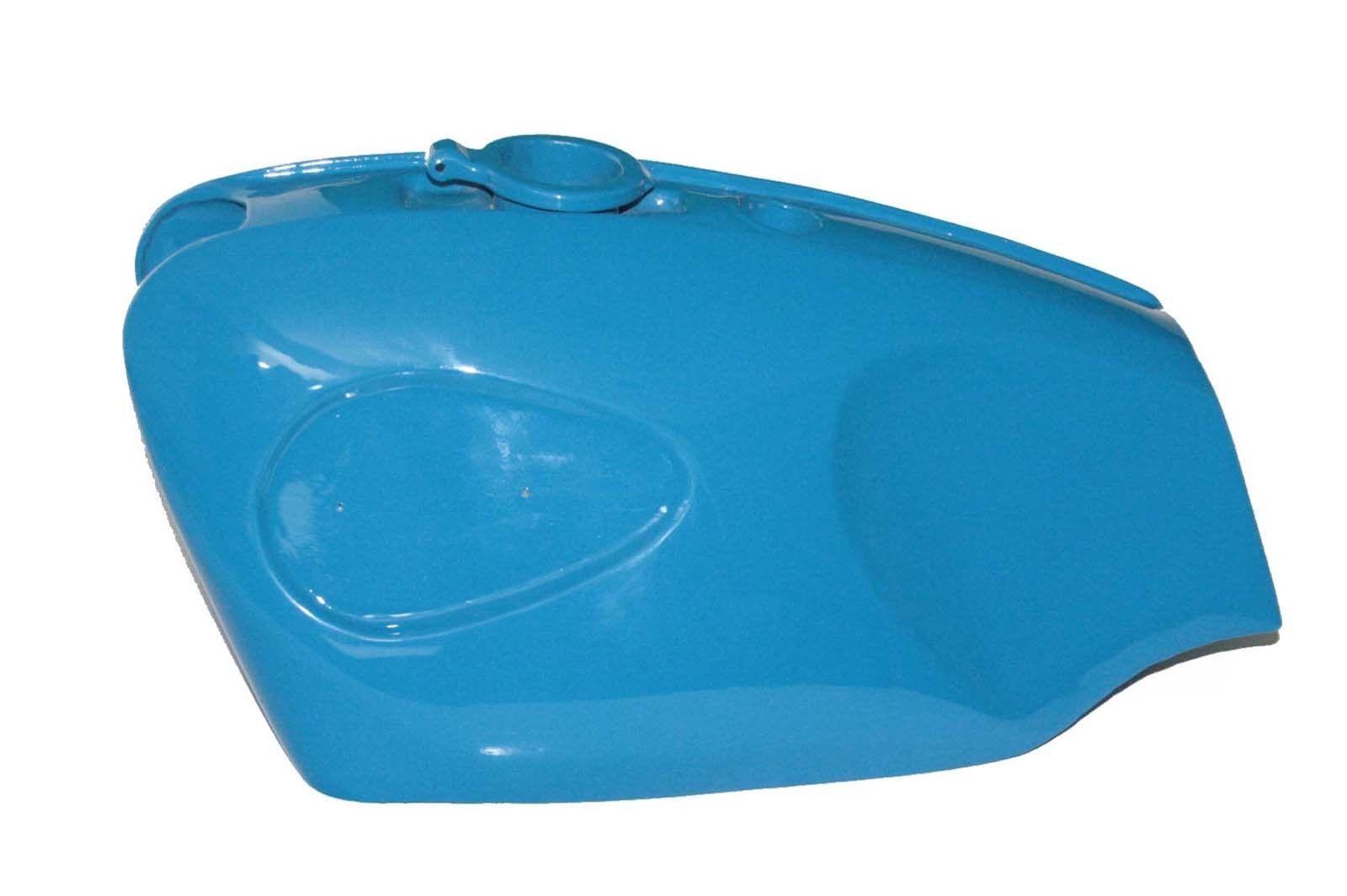 BSA B25 B44 Star Fire Shooting Star Petrol Fuel Tank Steel Blue Painted  