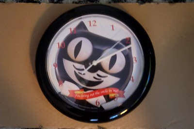 Kit Cat Klock 12'' Round (Kit Cat Face)