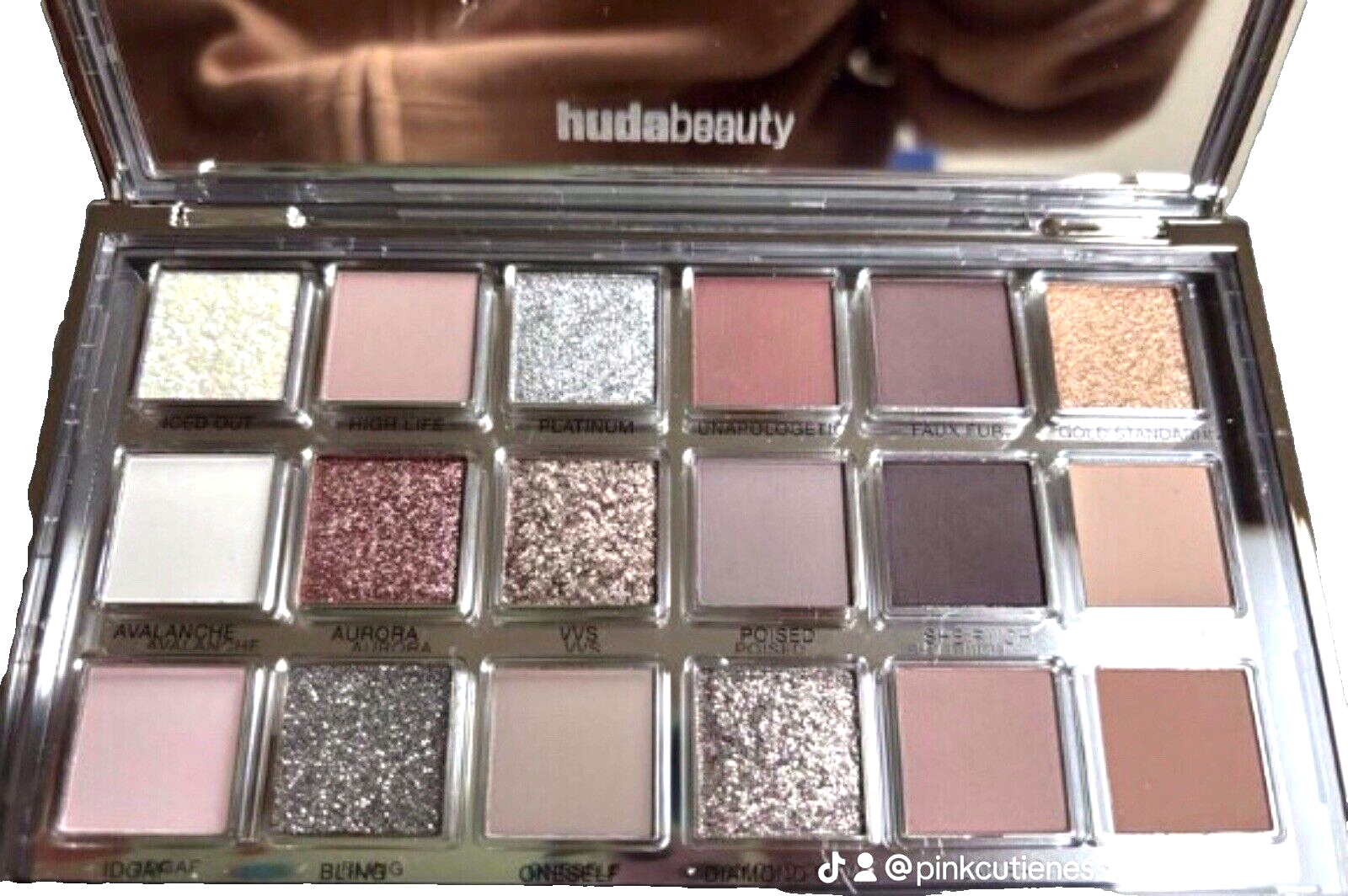 Huda Beauty ICY NUDE Eyeshadow Palette New Release Authentic Huda Beauty ICY NUDE Eyeshadow Palette New Release Authentic