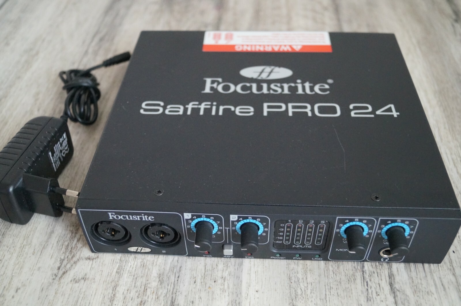 Audio Interface Verstärker, Focusrite Saffire PRO 24