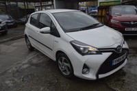 2014 Toyota Yaris 1.5 Hybrid Icon 5dr CVT AUTO 2 OWNERS  HATCHBACK Petrol/Electr