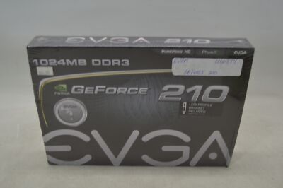 EVGA NVIDIA GeForce 210 1024MB DDR3 PCI-E 2.0 16X Graphics Card
