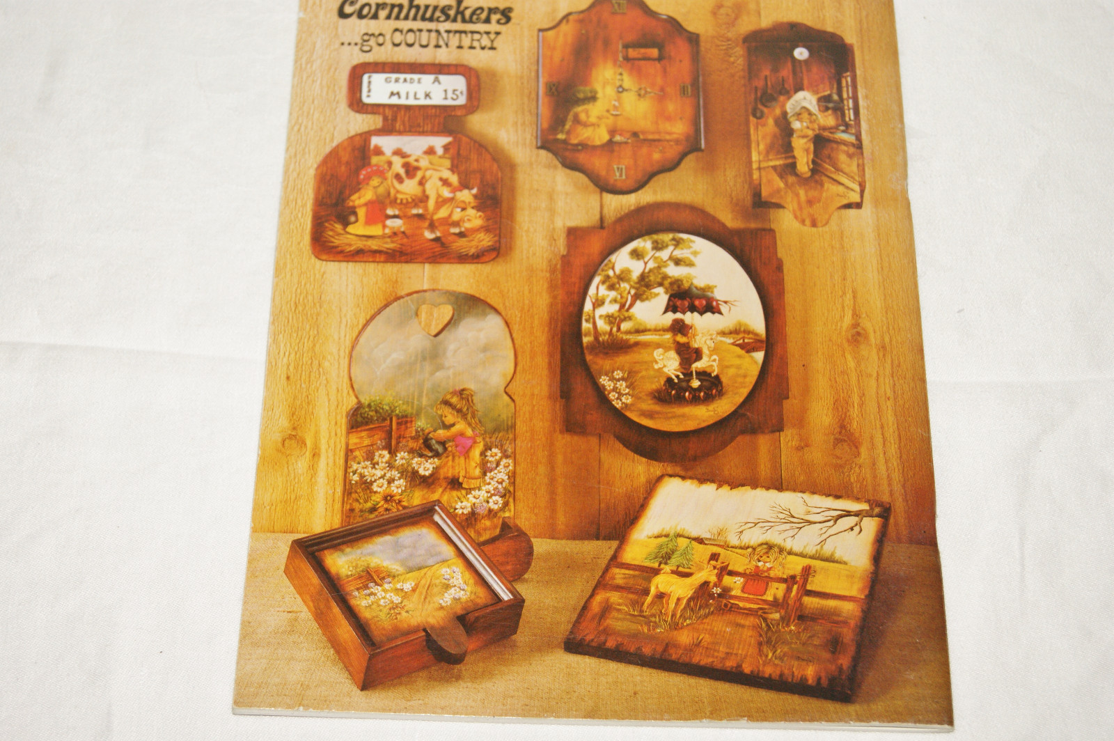 1976 Cornhuskers Go Country - Art Painting Patterns & Instructions Book