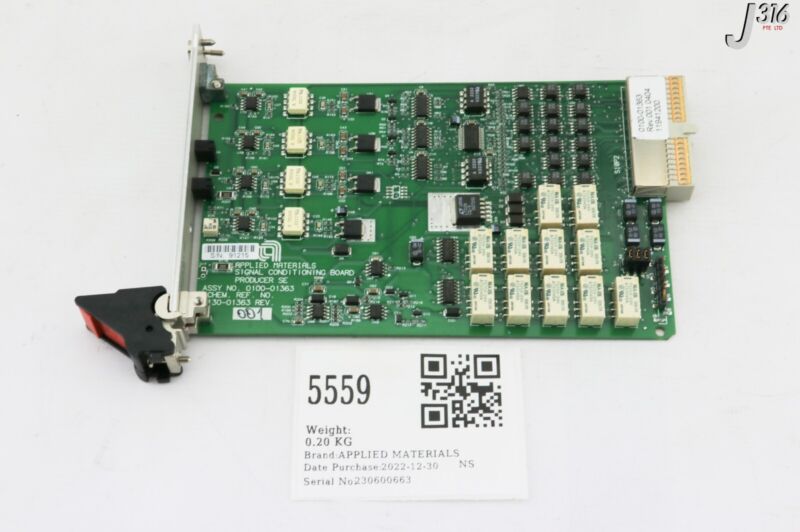 5559 Applied Materials Pcb Assembly, Signal Conditioning, Prod 0100-01363