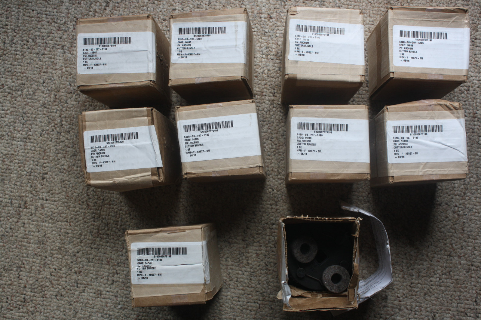 Aurand 90-M Cutter Wheel Bundle (Surface Scaler) - 2 Wheels - Floor Grinder 90M