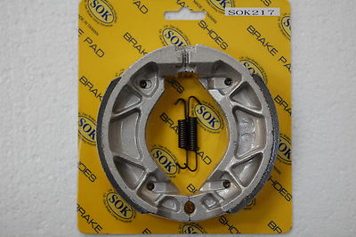REAR BRAKE SHOES+Springs fit YAMAHA YW 50 Zuma BWs 2002-2011 Zuma50 YW50