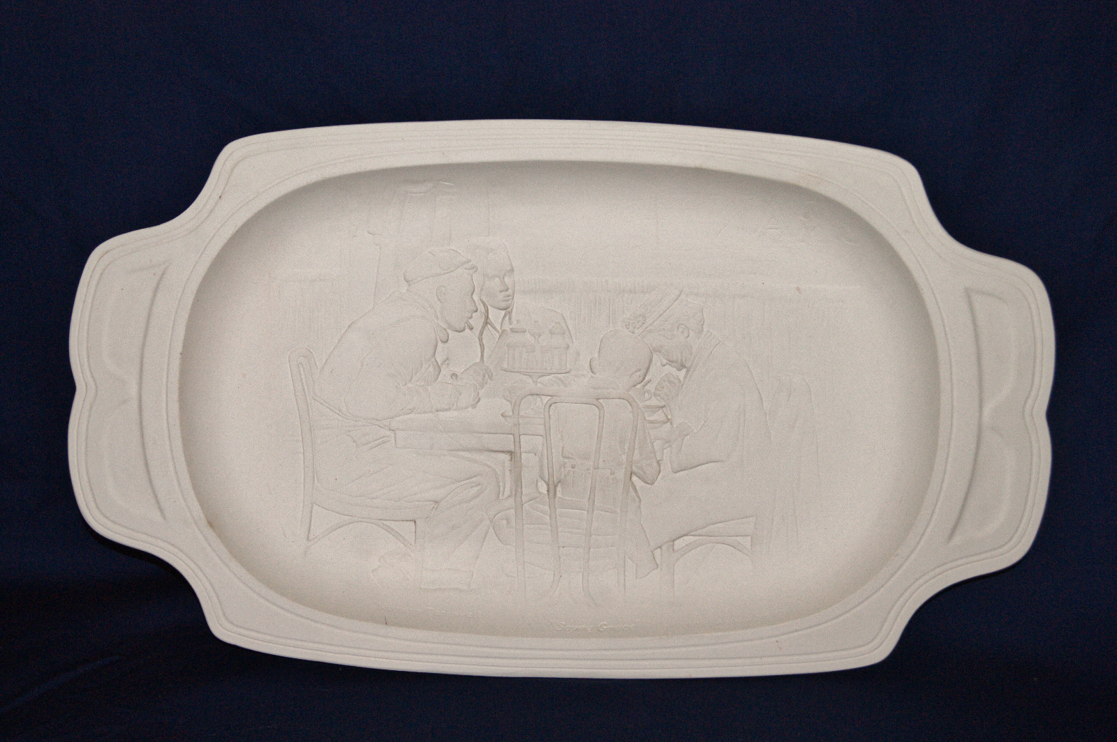 Vintage Ceramic Bisque - Ready to Paint - Norman Rockwell 