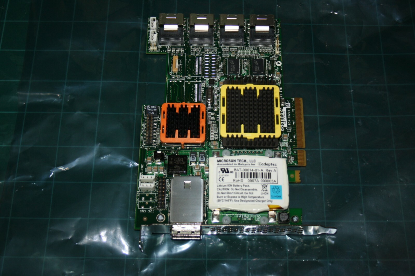 Adaptec ASR-51645 16-Port SAS/SATA PCI-e x8 (NO Cables/Bracket)