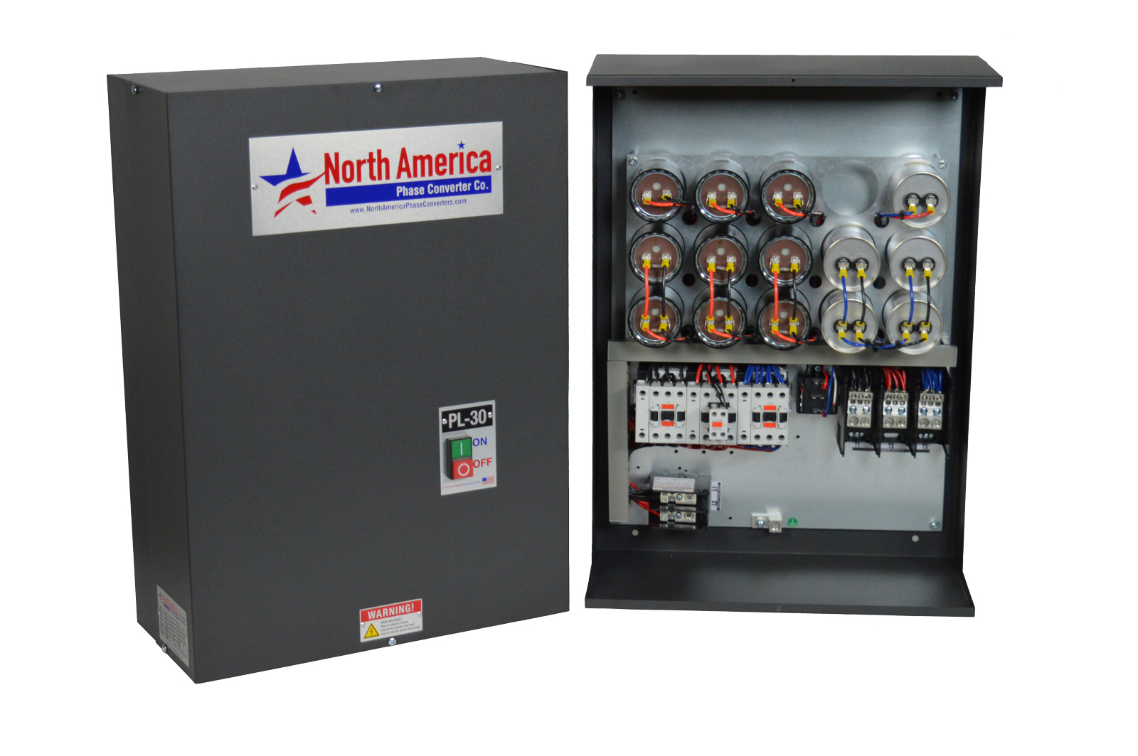 Rotary Phase Converter PL30 ProLine 30HP NEW, BuiltIn Starter