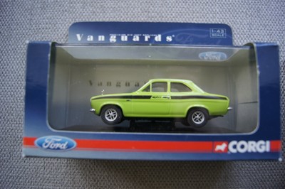 CORGI VANGUARDS FORD ESCORT MK1 MKI MEXICO LE MANS GREEN VA09505
