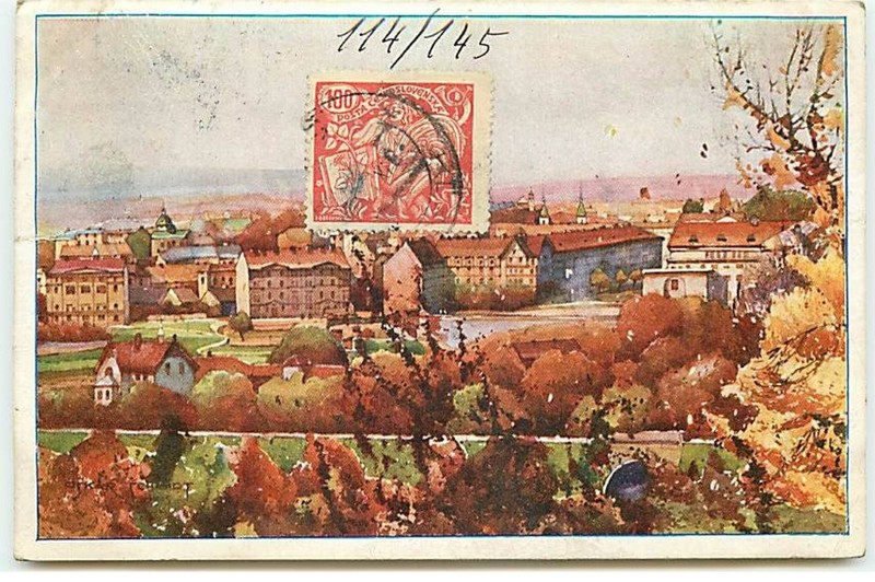 Tchï¿½Quie - Pardubice - Celkovy Pohled S Vinice - St139 - 121