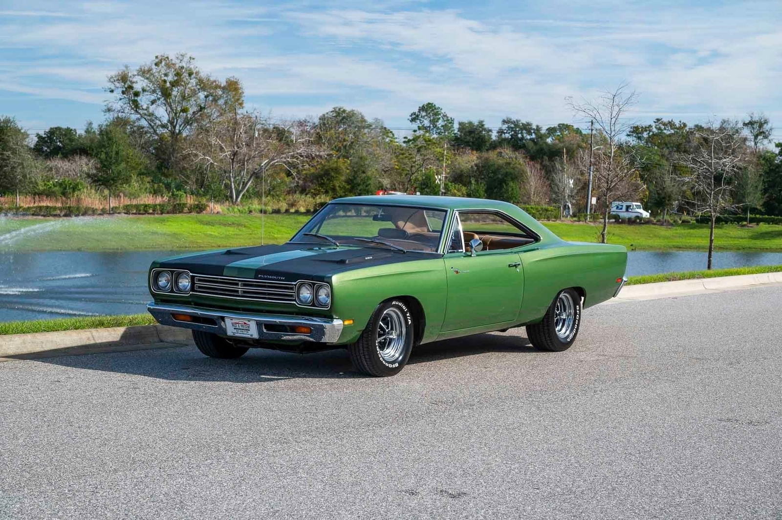 1969 Plymouth Roadrunner 4 Speed Green