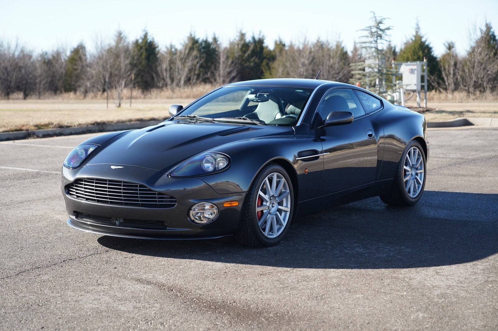 Owner 2006 Aston Martin Vanquish, Snow Shadow Gray with 3451 Miles available now!