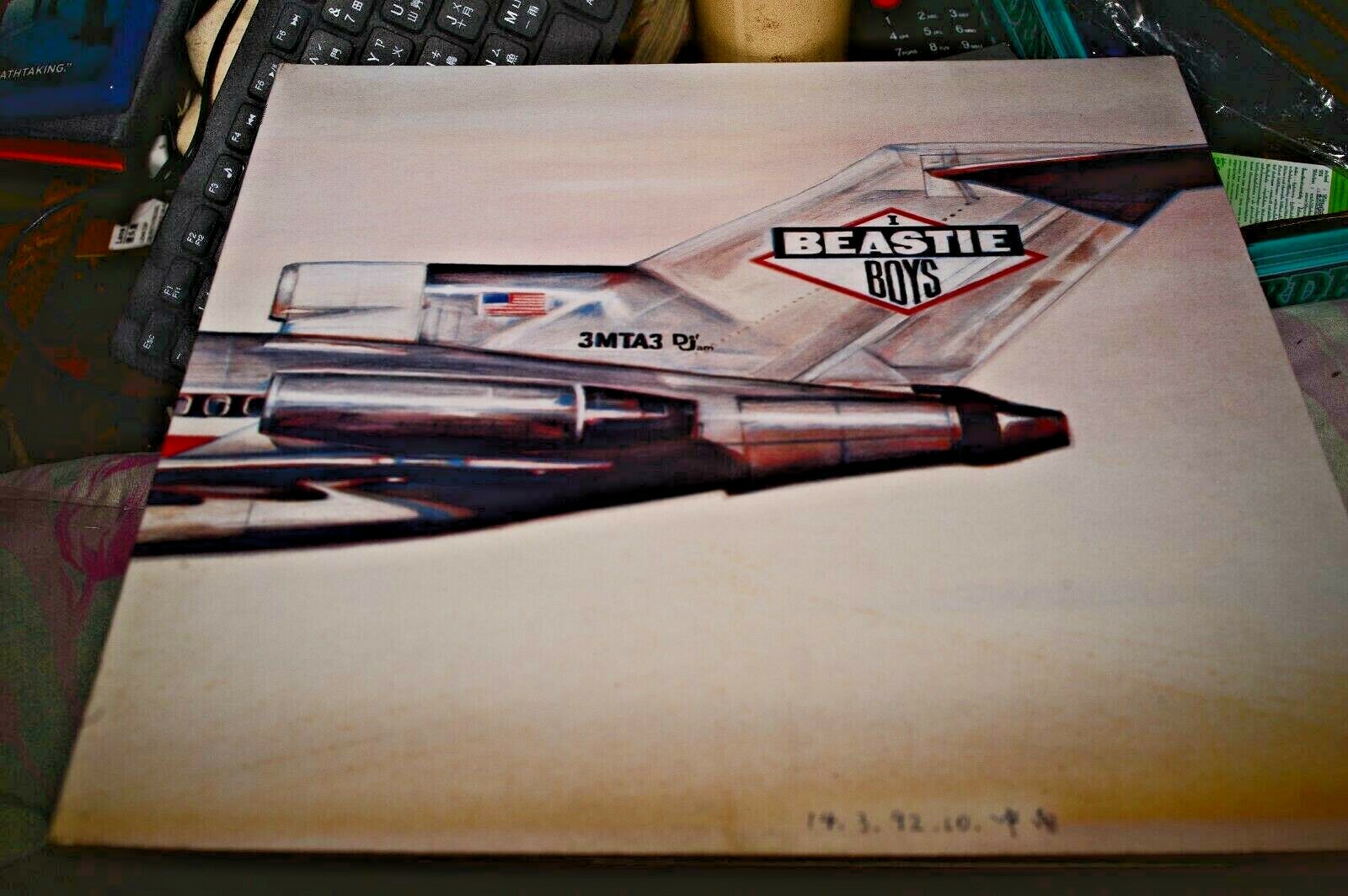 BEASTIE BOYS LICENSED TO KILL 12' HONG KONG UK SONY 1986 BEASTIE BOYS LICENSED TO KILL 12' HONG KONG UK SONY 1986