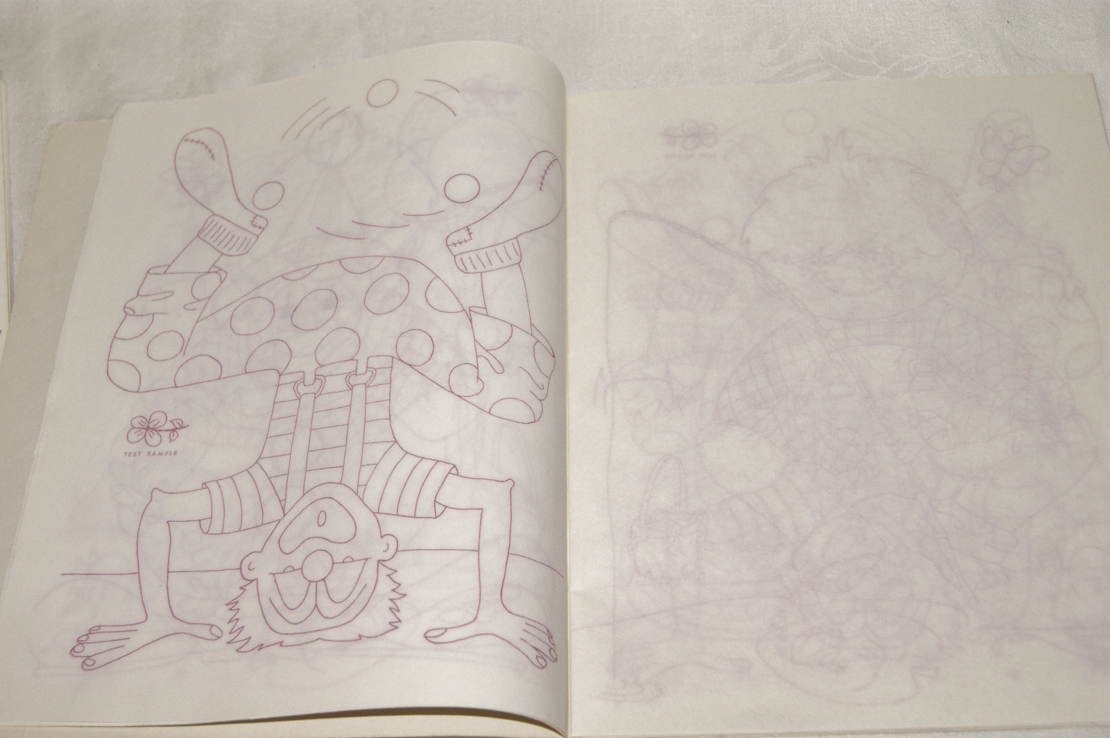 Lot of 2 - Jonell's Transfer Patterns Books - # 501 -  # 502 - 92 Patterns