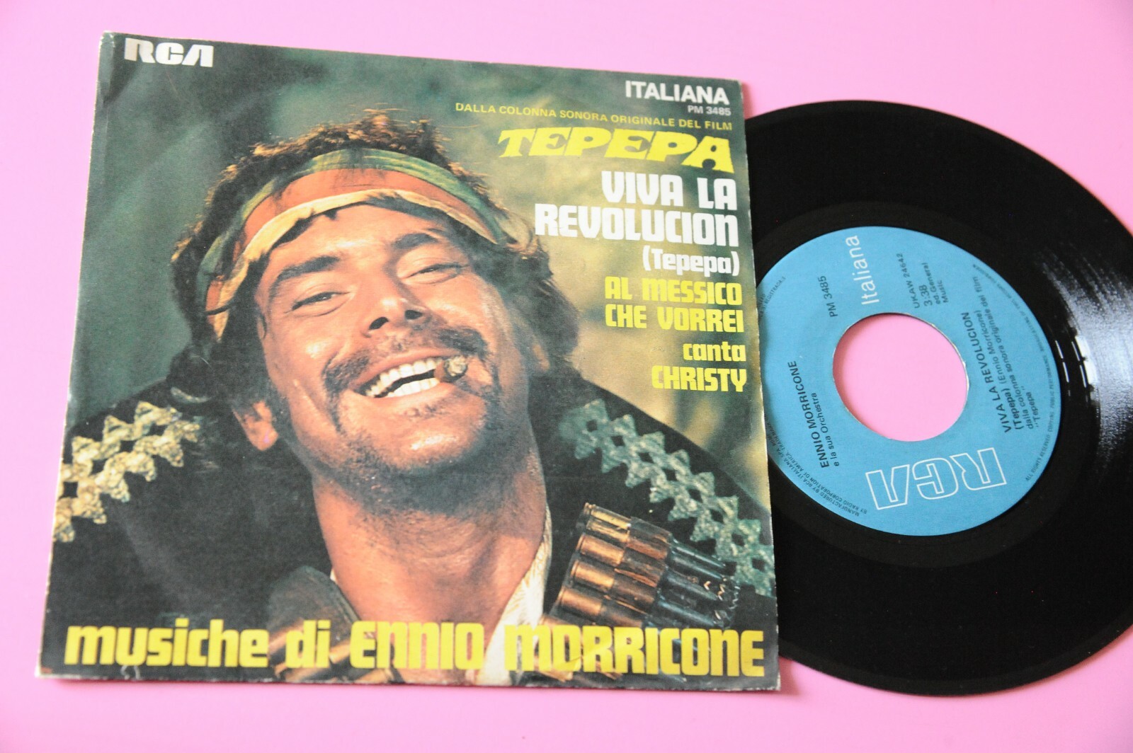 伊LP Ost, Ennio Morricone 羽の目玉模様 Occhio Alla Penna MDF33145 CINEVOX /00260 Ennio Morricone 
