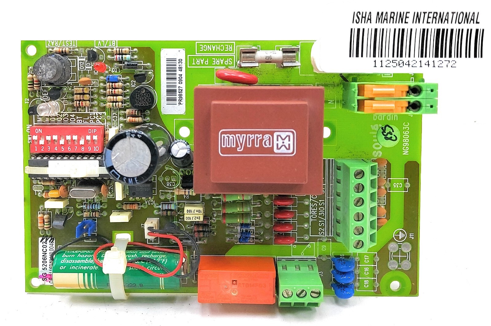 Merlin Gerin Bardin Flair 279 / Fault line indicator PCB