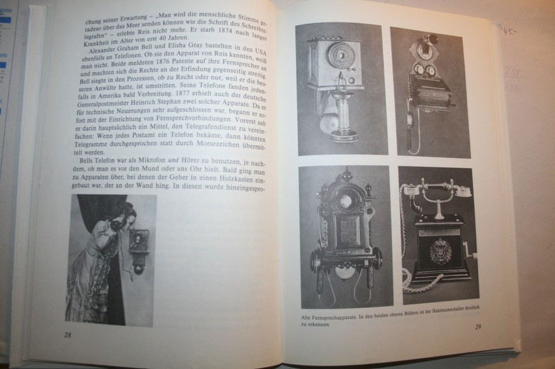 Buch Geschichte Nachrichtentechnik Telefon Telegrafie Radio Morsen Ddr 1987
