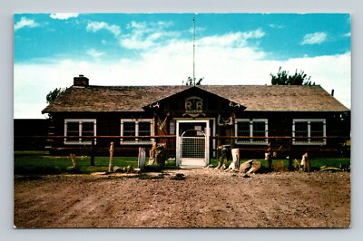 Range Riders Museum Miles City,MT Custer County Montana Vintage Postcard