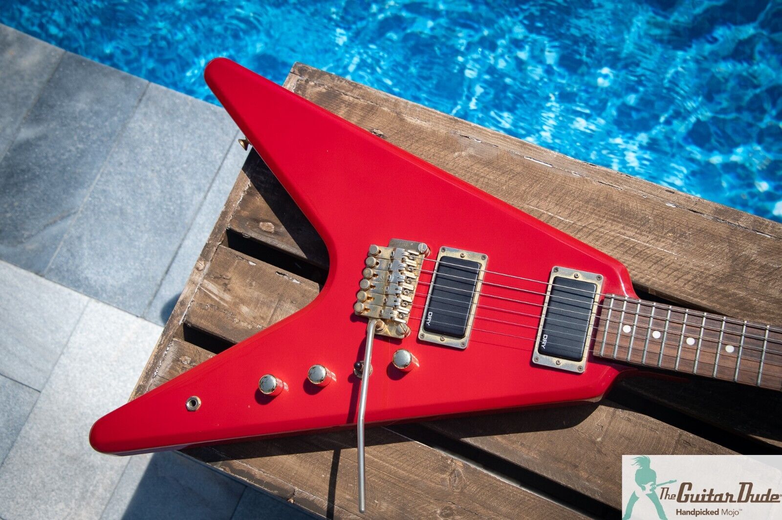 1984 Greco Device MTV-80 Flying V - Made in Japan - Dry-H