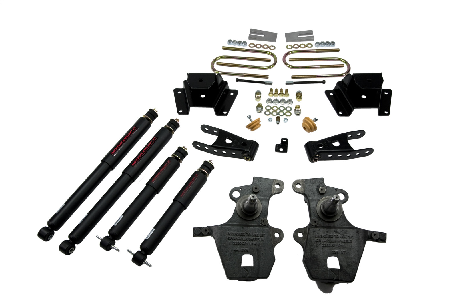 Belltech 9703 F150 V8 2/4 Drop w/ND2 Shocks Lowering Kit 915ND eBay