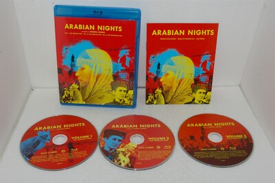 Arabian Nights (Blu-ray, 3 Disc Edition, 2015) Kino Lorber 