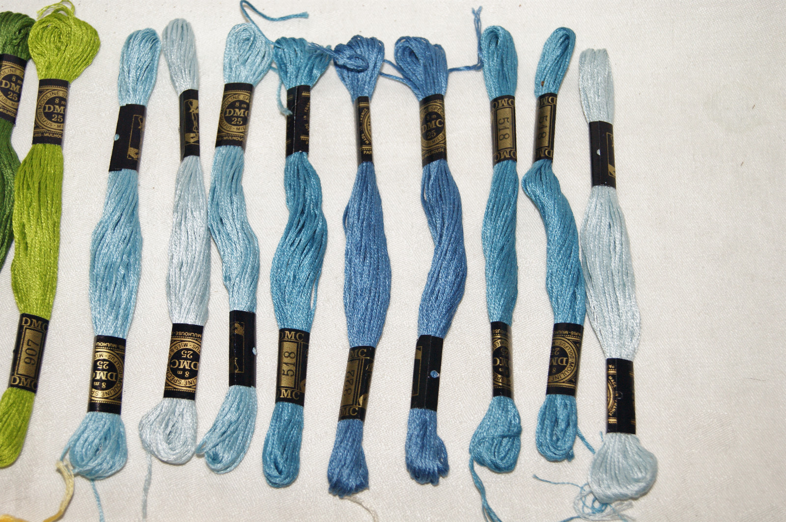 Lot of 40 - DMC Floss Thread for Embroidery or Needlepoint - Multi Color - New