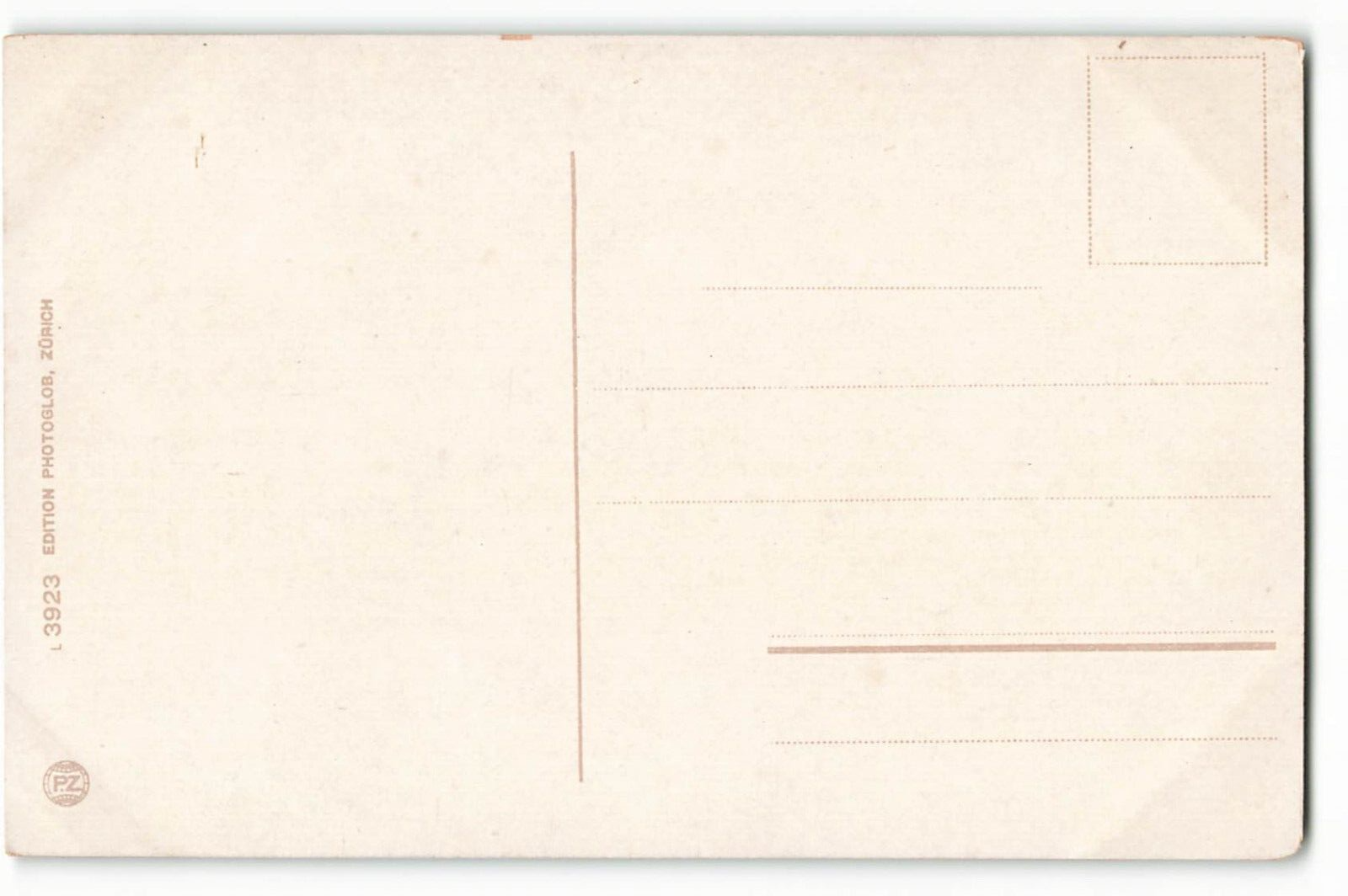 Postcard Rigi-Panorama Aerial View Map Unposted VTG VPC01.