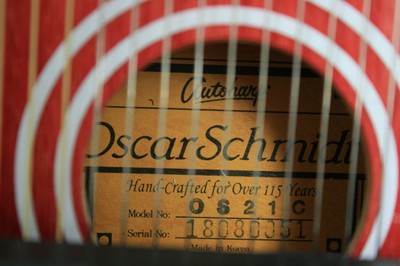 Oscar Schmidt OS21C Chromatic 21 Chord Autoharp Maple Tobacco Sunburst Gloss