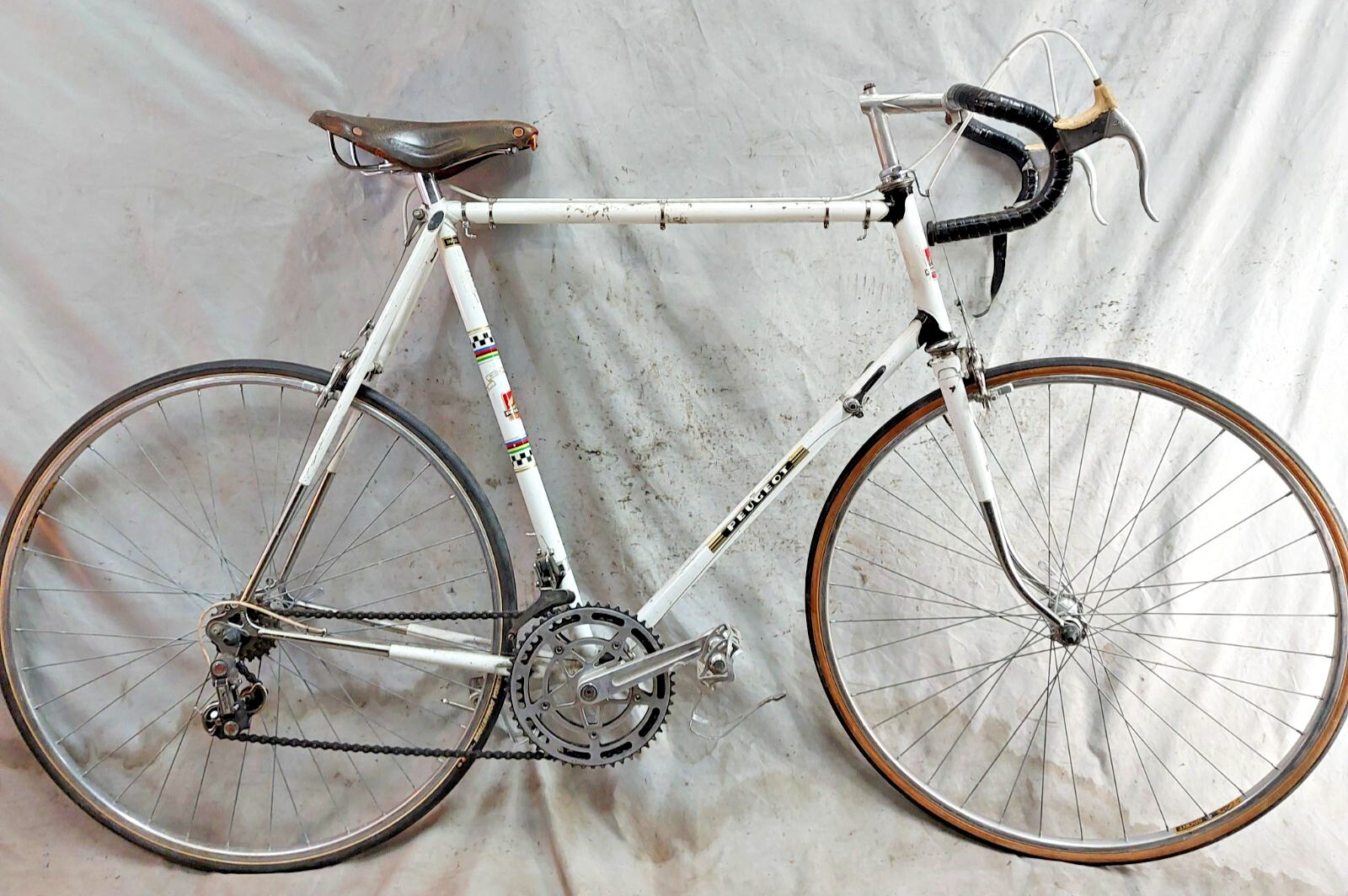 PEUGEOT マウンテンバイク ホワイト Amazon | PEUGEOT（プジョー） クロスバイク 1x7 / 43cm WHITE