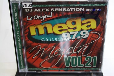 Dj Alex Sensation La Original Mega 97.9 Mezcla Vol 21 , Music CD (NEW)