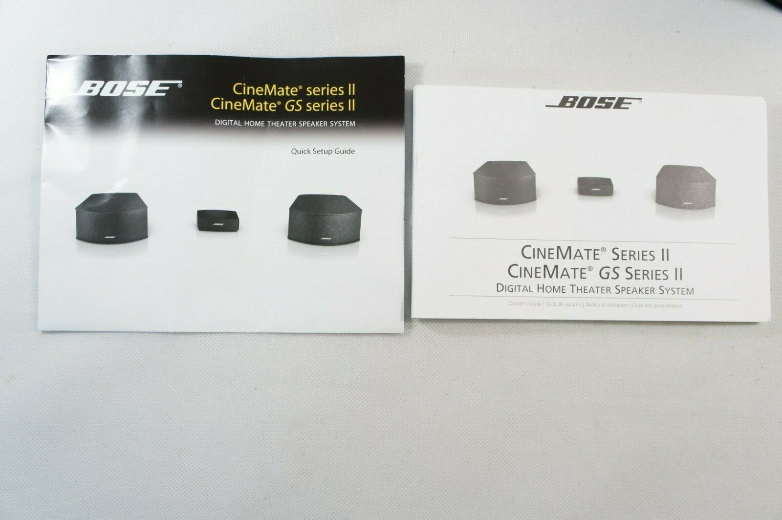 Bose CineMate Series II & GS Series II Home Theater Speaker
