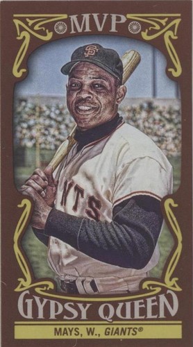 2016 Topps Gypsy Queen - Willie Mays #MVPM-WM