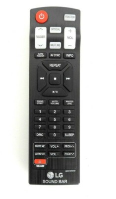 LG AKB73575421 Soundbar Remote Control NB3530A, NB3532A, NBN36, NB4543, NB4532B