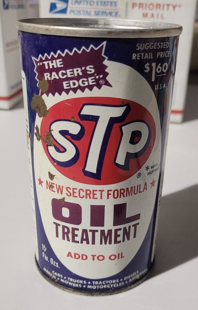 STP Oil Treatment Vintage 15oz Unopened Can C-1971 | eBay STP Oil Treatment Vintage 15oz Unopened Can C-1971 | eBay