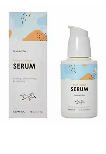 GLAMFOX Double Effect Retinol + Collagen FACIAL SERUM 1.76 floz New Exp 2025+🎁