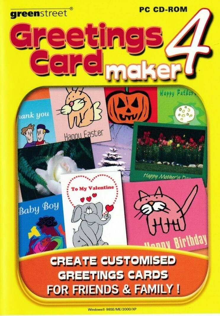 greeting card maker 4 design create printing software